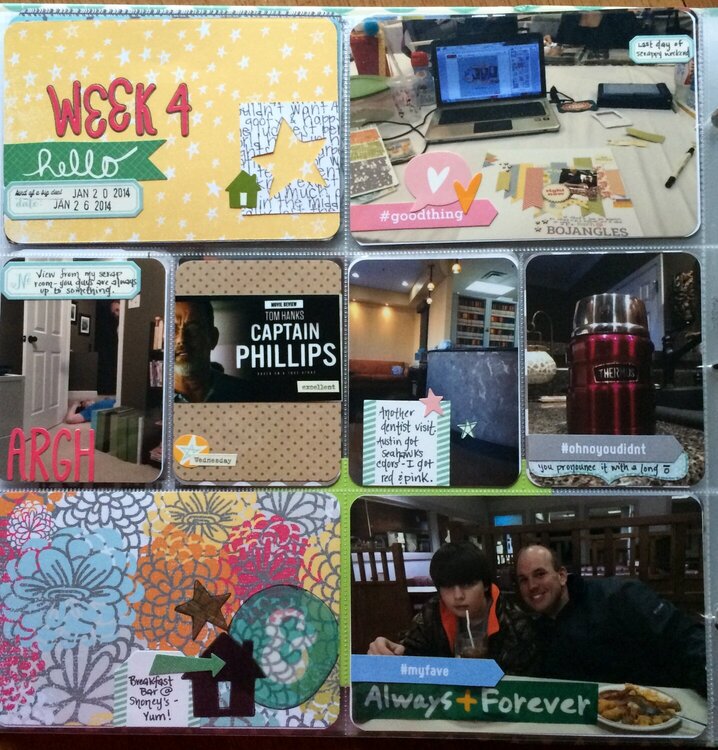 Project Life Week 4 (side a)