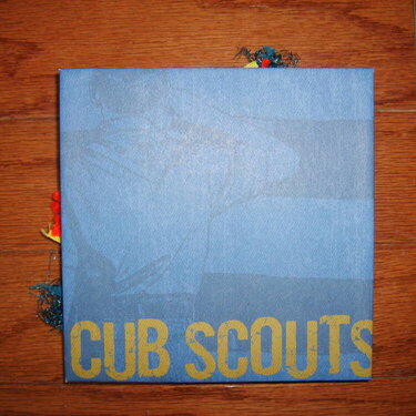 Boy Scout Squash Album - Closed View