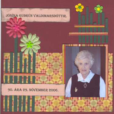 Jónína G. Valdimarsdóttir