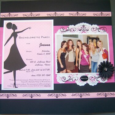 Bachelorette Party Invite