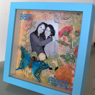 Best Friends Shadow Box