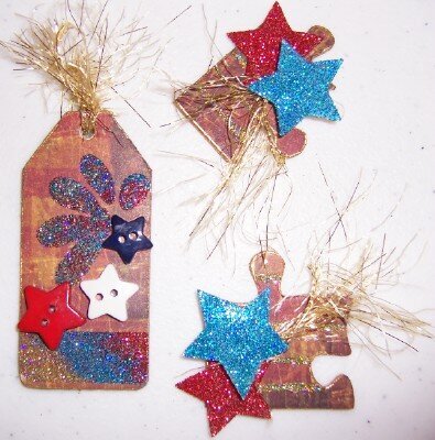 ALL THAT GLITTERS SWAP - 4TH OF JULY THEMED