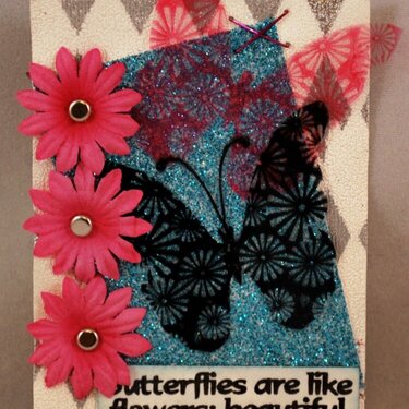 Butterflies Are Like Flowers