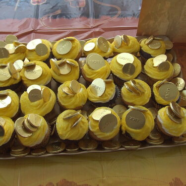 The gold treasure ( Cupcakes )