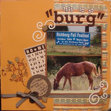 LIFE IN dA &quot;burg&quot;