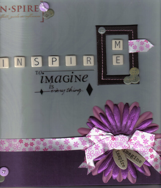 Inspire Me Journal Book Cover