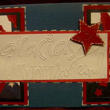 Patriotic Thank You Cards