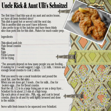 Uncle Rick and Aunt Ulli&#039;s Schnitzel