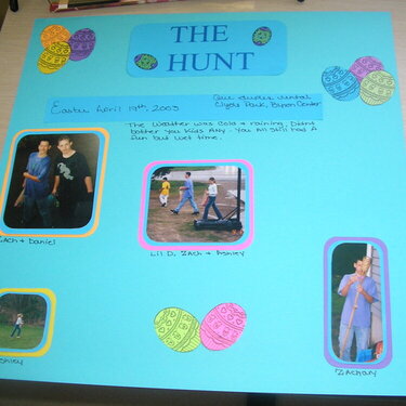 page one easter hunt