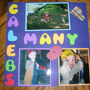 calebs many hats page 1