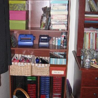 ~*~ Bookshelf in Scrap Room ~*~