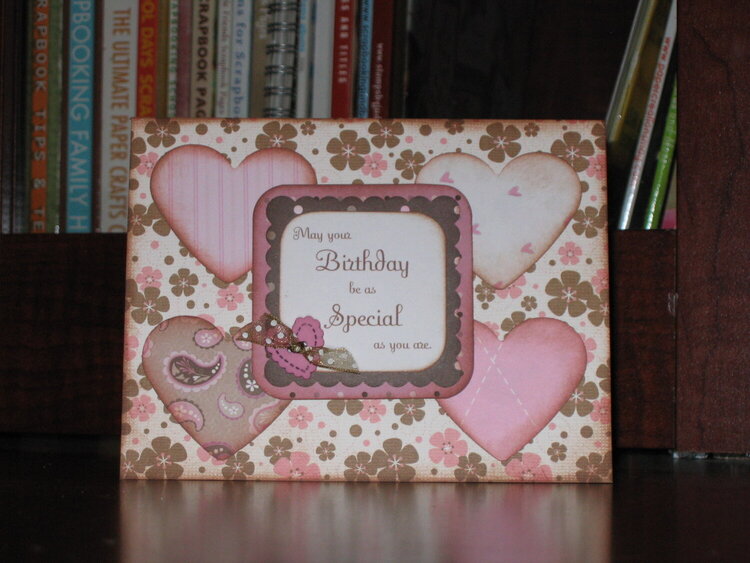 ~*~ Birthday Card for my daughter in law ~*~
