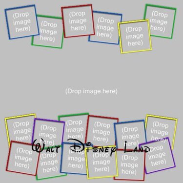 Disney Collage Template