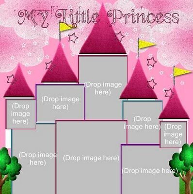 Disney Princess Castle Template