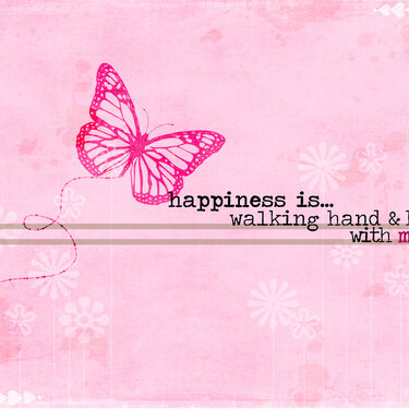 happiness is--walking