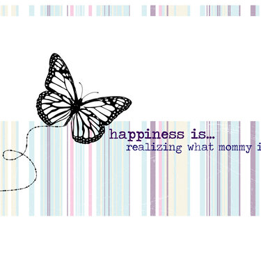 happiness is--realizing