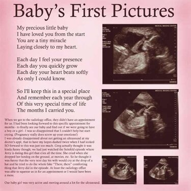 Baby&#039;s First Pictures