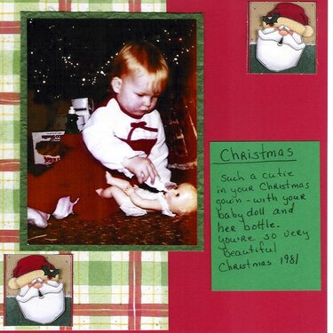 Her First Christmas 1980