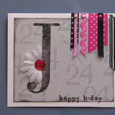 J&#039;s Birthday Card