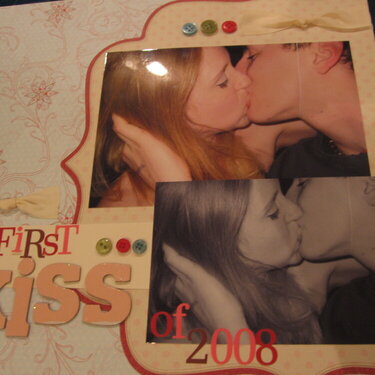 The first kiss of 2008