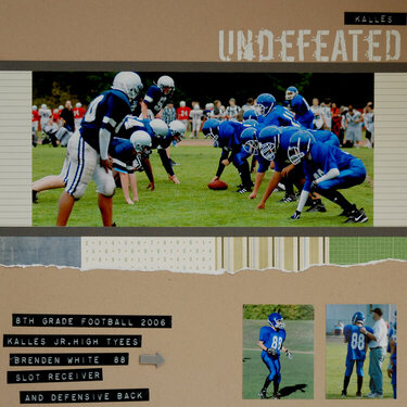 Undefeated page 1
