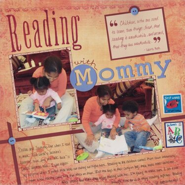 Reading with Mommy