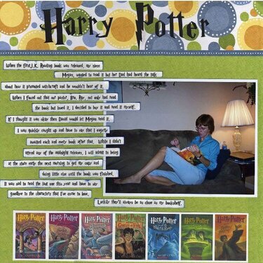 Harry Potter and Me, BOS Challenge