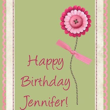 Happy Birthday Jennifer (jchilds)