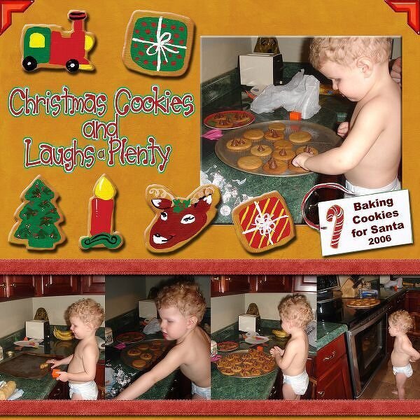 Baking Cookies for Santa (BOS Challenge)