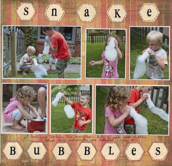 Snake Bubbles