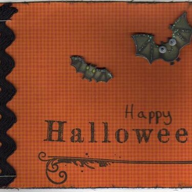 Happy Halloween card, CG