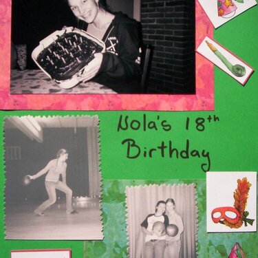 Nola&#039;s 18th Birthday