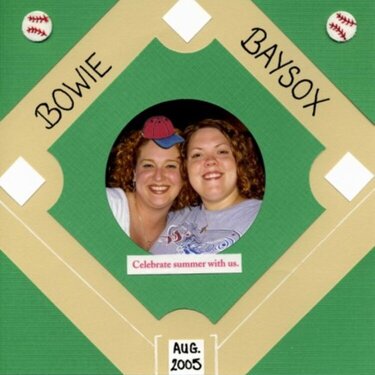 Bowie Baysox Minor League, Aug. 2005