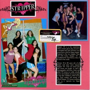 Stripper 101, Planet Hollywood, Las Vegas
