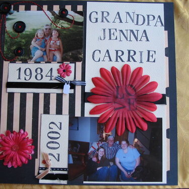 Grandpa, Jenna, Carrie