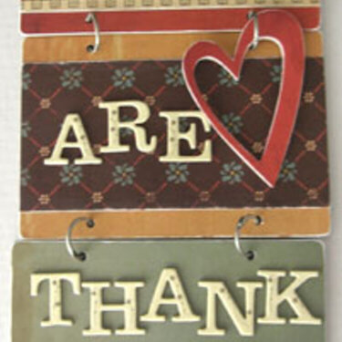 We are Thankful - by Tami Comstock