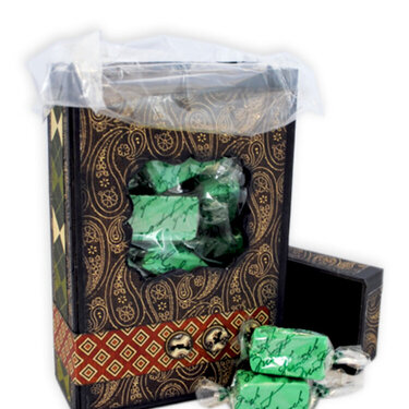 Father&#039;s Day Gift Idea: Altered Box w/ Mint Candies inside