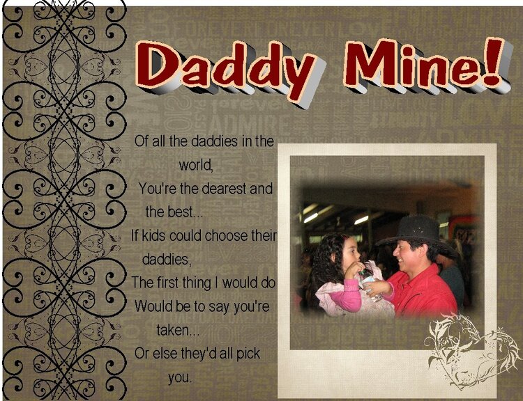 Daddy Mine!