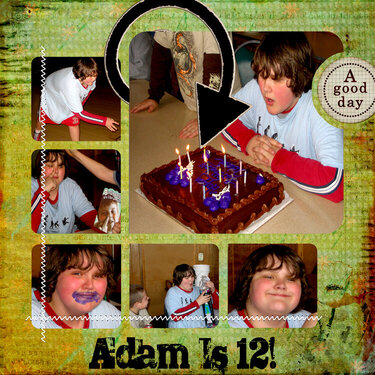 Adam is 12!