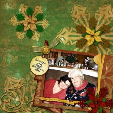 Grandma and Meghi Christmas 2006