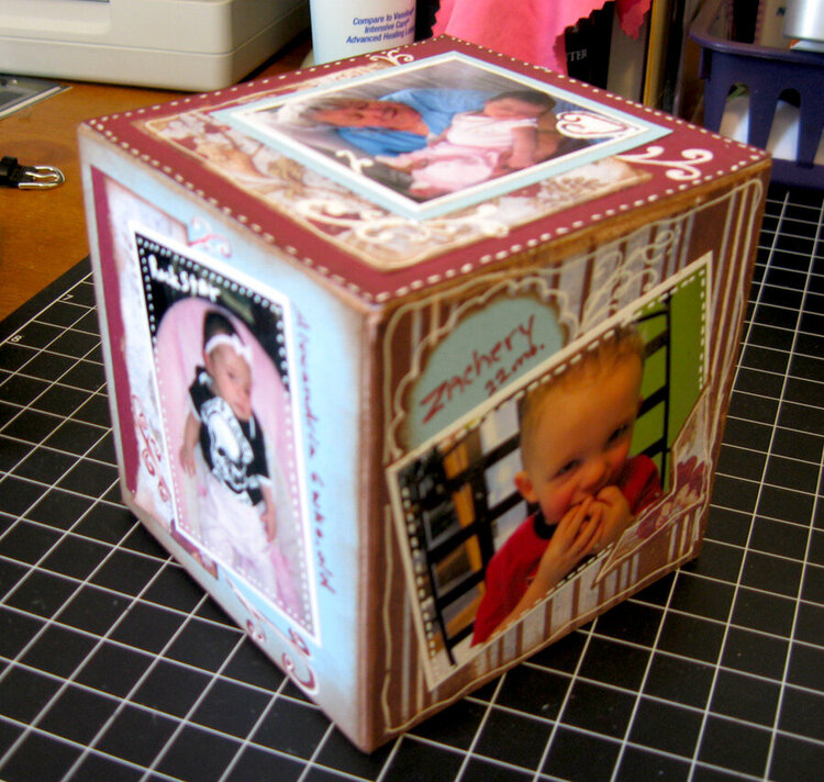 Photo cube I made my mother