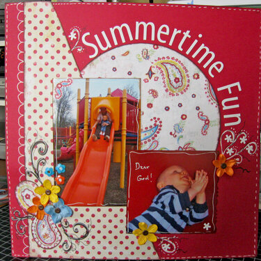 Summertime Fun pg1 (may doodle challenge)