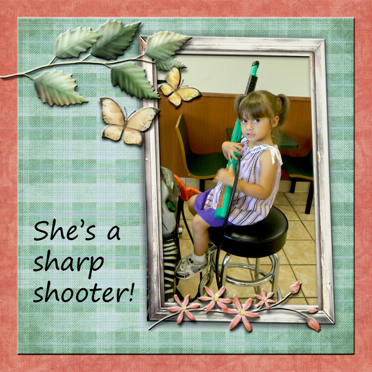 she&#039;s a sharp shooter