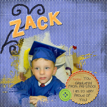 Zack Graduates Preshool