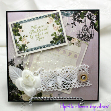 Card for Challenge at Bella Creations