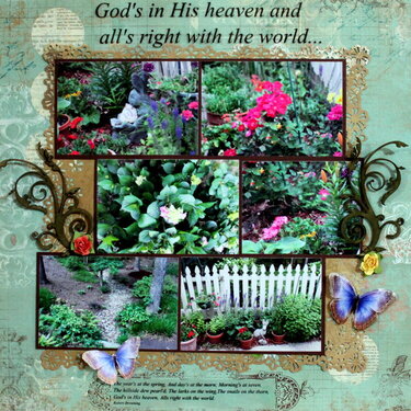 God&#039;s in His heaven, - Bella Creations