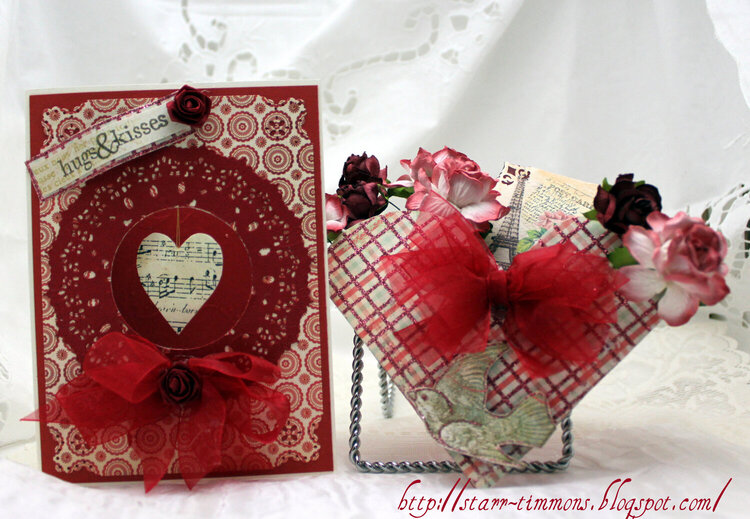 Valentine Card with Heart Pocket
