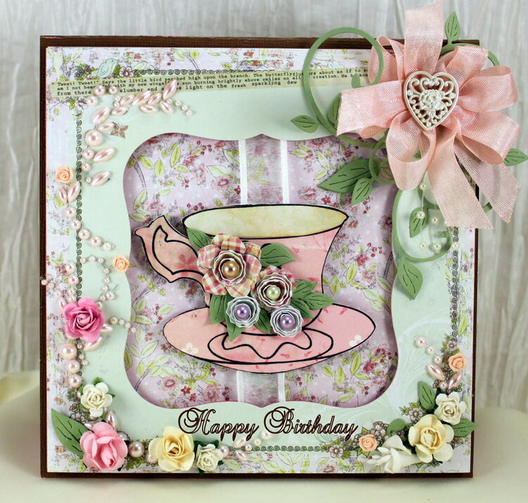 Birthday Card - The Shabby Tea Room