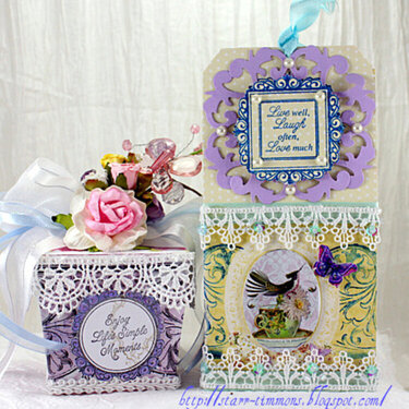 Tag and Treat Box - Shabby Tea Room