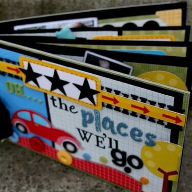 Mini album: oh the places we&#039;ll go